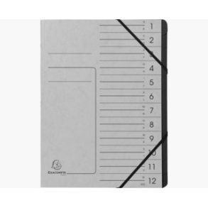 Exacompta elastiksorteringsmappe, A4 gr