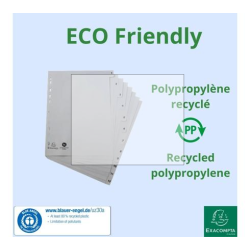 Exacompta faneblade / register 1-12