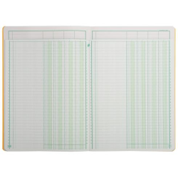 Exacompta kolonnebog, 4 kolonner