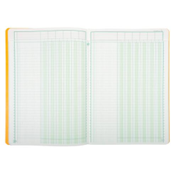 Exacompta kolonnebog, 6 kolonner