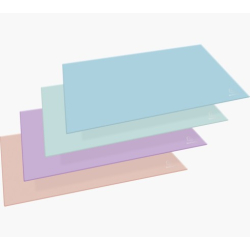 Exacompta skrivebordsunderlag, pastel lilla