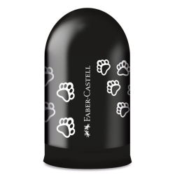 Faber Castell blyantspidser, fodspor, med etui