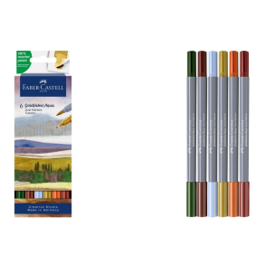 Faber Castell Goldfaber Aqua Dual Marker, Toscana