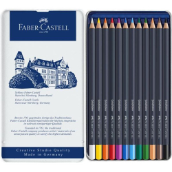 Faber Castell Goldfaber, farveblyanter, 12 stk.