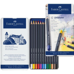 Faber Castell Goldfaber, farveblyanter, 12 stk.