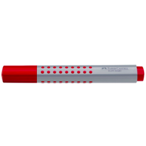Faber Castell Grip Flipchart marker, Rd