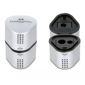 Faber Castell Grip Trio blyantspidser - Slv