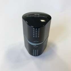 Faber Castell Grip Trio blyantspidser - Sort