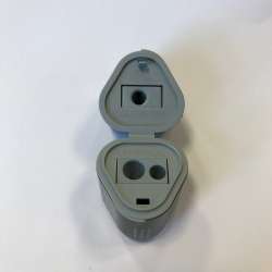 Faber Castell Grip Trio blyantspidser - Sort