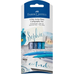 Faber Castell India ink Pitt Artist Pen Brush lettering set 