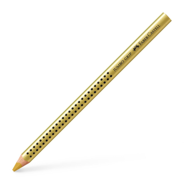 Faber Castell  Jumbo GRIP farveblyant, guld