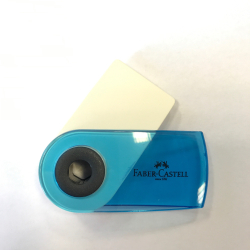Faber Castell mini viskelder i plast omslag