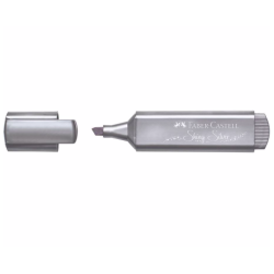 Faber Castell overstregningstusch, Shiny Silver