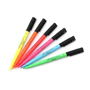 Faber Castell PITT artist brush pen, neon