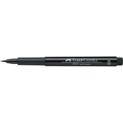 Faber Castell PITT artist soft brush pen, sort 199