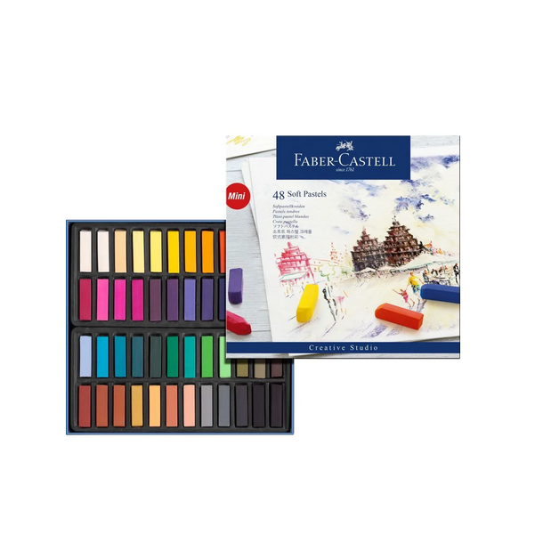 Faber Castell Soft pasteller, mini, 48 stk