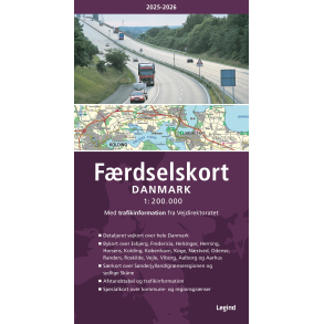 Frdselskort Danmark 2025-2026