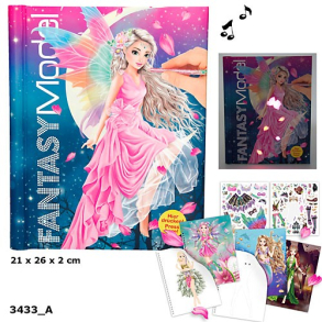 Fantasy Malebog m/lyd & lys