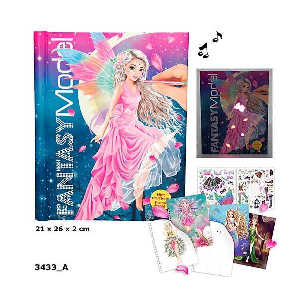 Fantasy Malebog m/lyd &amp; lys