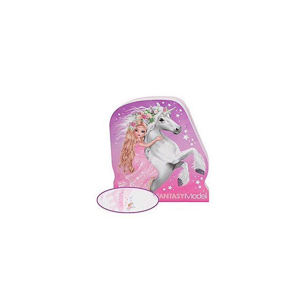 FANTASYModel Notesblok lille Mermaid, Enhjrning og Havfrue, pink