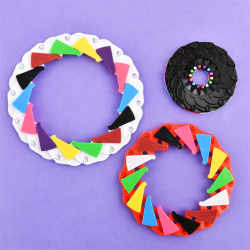 Fidget toy, Flying Disc Rainbow