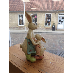 Figur, kaninmor med barn