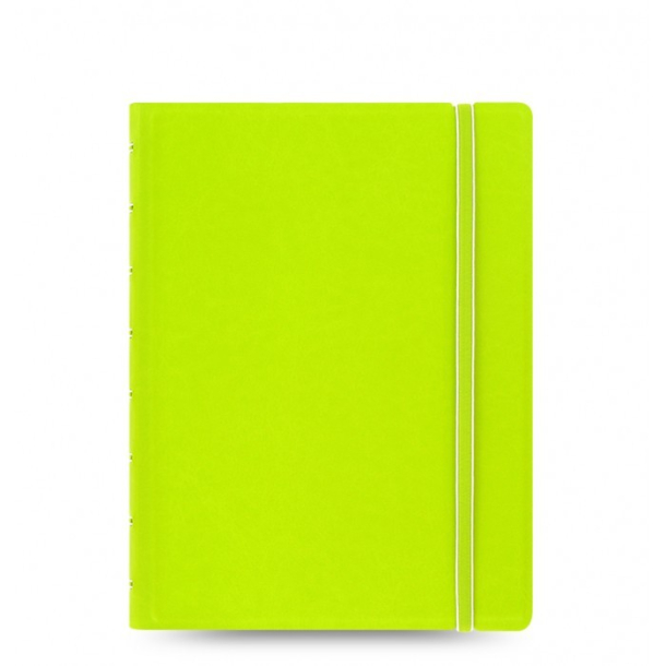 Filofax Notesbog lderlook - A5 - Grn