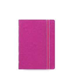 Filofax Notesbog lderlook - A6 - Fuchsia