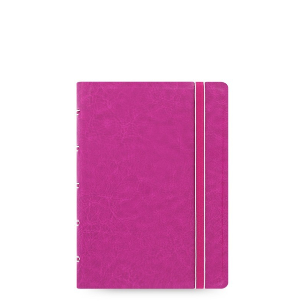Filofax Notesbog lderlook - A6 - Fuchsia