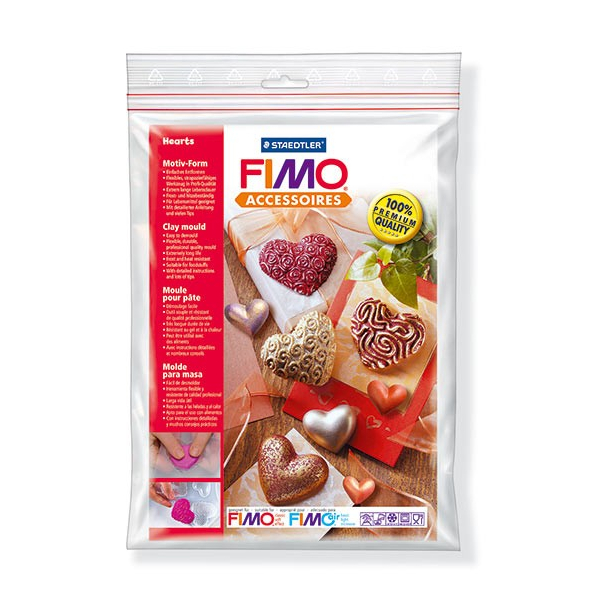 FIMO form, Hjerter