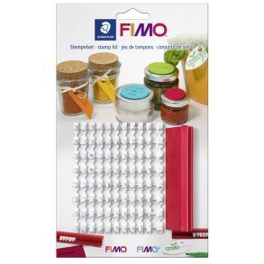 FIMO Stempelst, alfabetet og motiver