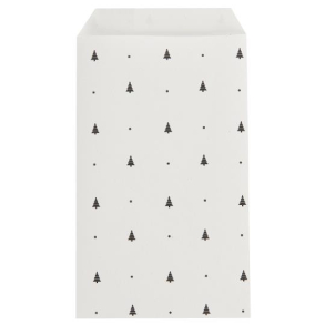 Fladpose juletrer, 10 stk. 