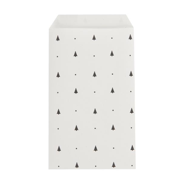 Fladpose juletrer, 10 stk. 