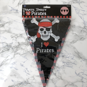 Flag guirlande, pirater