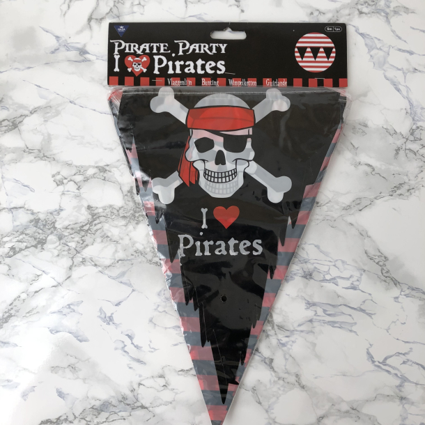 Flag guirlande, pirater