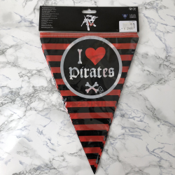Flag guirlande, pirater