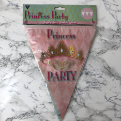 Flag guirlande, prinsesser