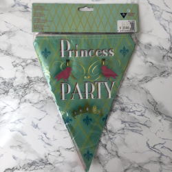 Flag guirlande, prinsesser