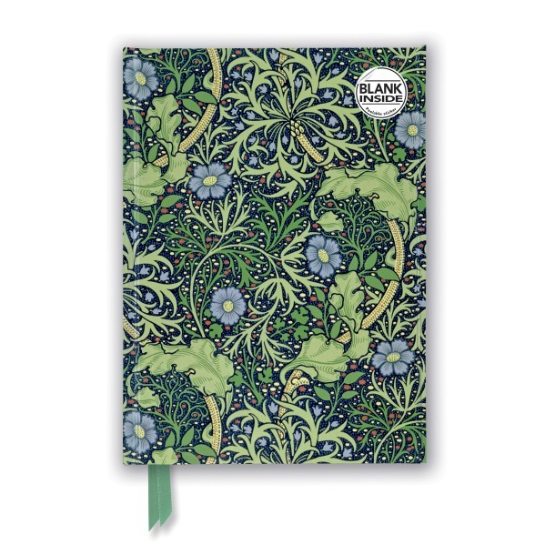 Flame Tree, Notesbog, William Morris, Seaweed, blank