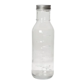 Flaske med metallg, 1000ml