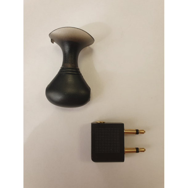 Fly adapter, 2 i 1 jack stik 35mm