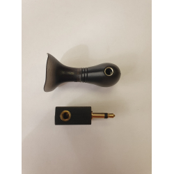 Fly adapter, 2 i 1 jack stik 35mm