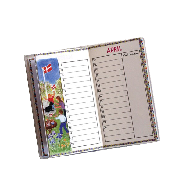 F�dselsdagskalender - Lommebogsformat