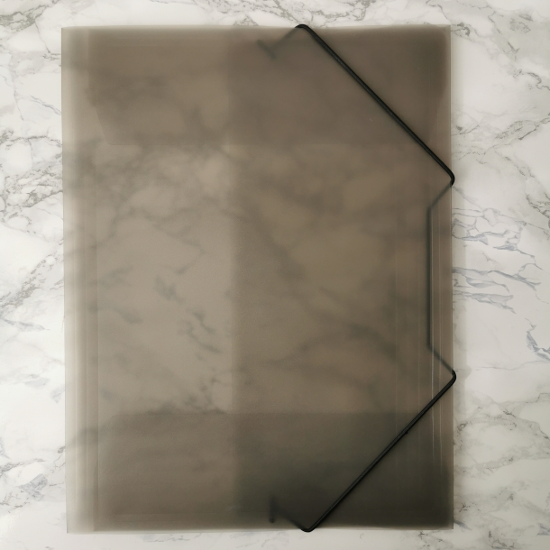 Foldermate - Elastikmappe sort