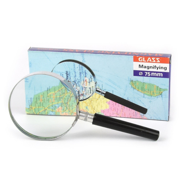 Forstrrelsesglas 7,5 cm