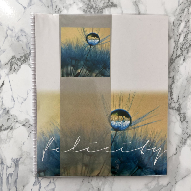 Fotoalbum felicity, miniformat, bl