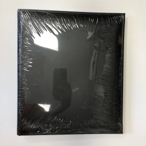 Fotoalbum / Scrapbog sort, m. 30 selvklbende sider