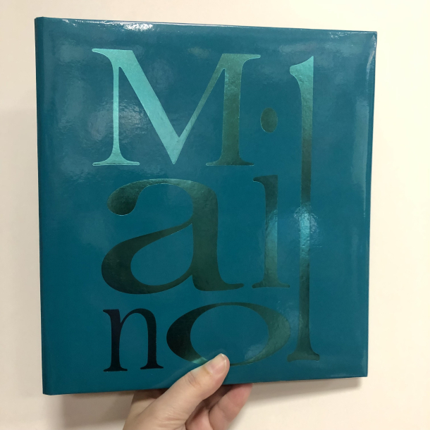 Fotoalbum, turkis, Milano