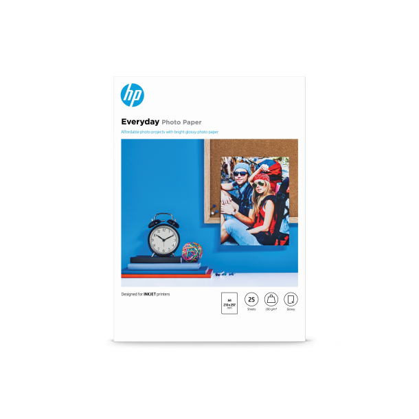 Fotopapir, A4 Everyday Glossy 200g (25)