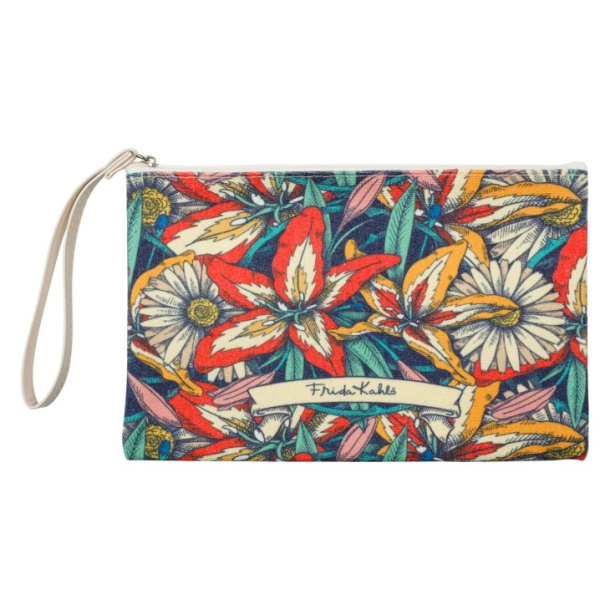 Frida Kahlo, kosmetik pung eller penalhus, 22x16cm